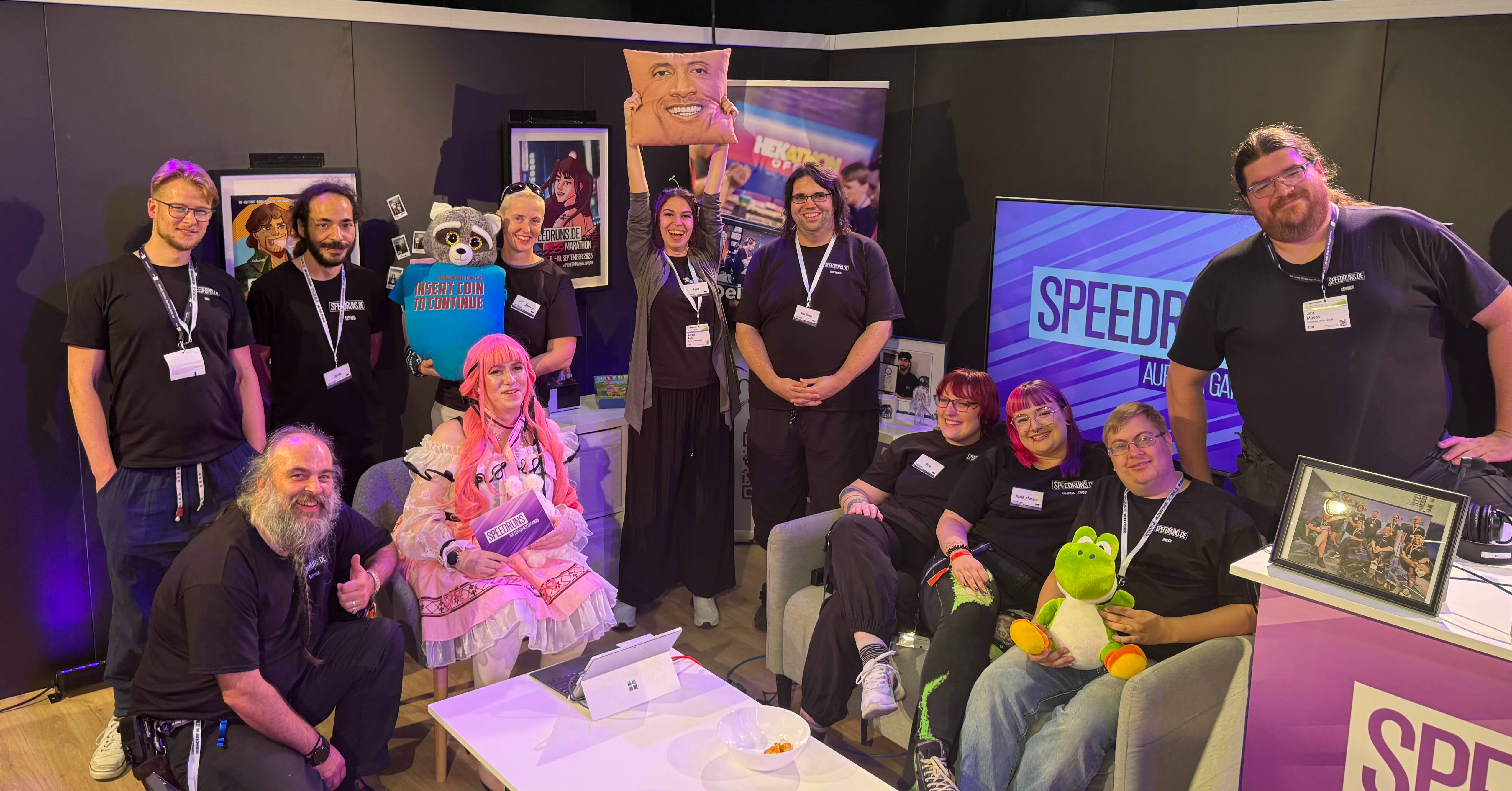 Speedruns auf der gamescom 2025 – Fünf Tage Speedrunning vor Ort und im TV